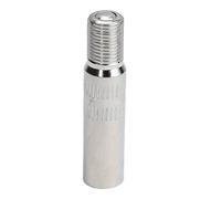 Vilgftyiet Valve Extension Adapter for Xiaomi M365 Electric Scooter, Chrome-Plated Brass Tire Stem Extender with Screw-in Design, 24mm/19mm/27mm/39mm, Silver