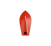 Vilgftyiet ving Board with Swinging Motion, Compatible with Upper to Mid-Level Depths, 150-390 mm Sizes, Red Plastic Trolling Tool (36-310g, 1 pc)