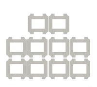 Vilgftyiet Washable Mopping Pad for ECOVACS for DEEBOT W2S Robot Vacuum, Flexible Microfiber Replacement Cloth for Deep Cleaning Floors, 6 or 10 Pack(10 Pack)