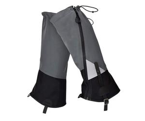 Vilgftyiet Waterproof Hiking Shoe Covers for Snow, Rain & Desert - Nylon Oxford Boot Protectors with Adjustable Instep Strap, 1 Pair L