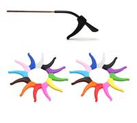 VILIA 12 pairs Eyeglasses Anti Slip Retainer Glasses Ear Hook Grip kids and Adults Silicone Anti Slip Holder For Glasses Piece Eyeglass Temple Tip(Multicolored)