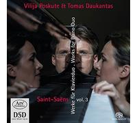 Vilija Poskute/Tomas Daukantas - Camille Saint-Saens: Works for Piano Duo Vol. 3
