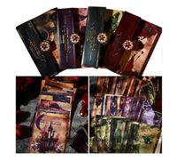 Vilikya 80 Sheets Gothic Scrapbook Paper, Vintage Junk Journal Supplies for Scrapbooking Kit, Magic Decorative Paper for Journaling Book Pages, Dark Academia Wall Decor for Room Decorations