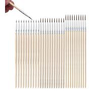 VILITI 30Pcs Fine Detail Paint Brushes, Miniature Model Detail Paint Brush Set, Fine Tip for Acrylic, Oil, Watercolor, Face Painting, Precision Art Crafting, Ideal for Models & Miniatures