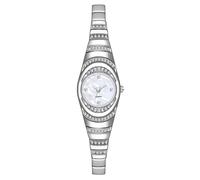 VILKFY Vintage Women's Rotundity Petite Gold Watch,Luxury Waterproof Stainless Steel Watch Band Analog Quartz Watch, Silver, Retro