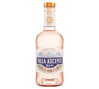 Villa Ascenti Rosa Gin | 41% vol | 70cl | Flavoured Gin from Italy | Made with Ripe Peaches from Piemonte | Italian Botanicals | Enjoy in a Glass with Ice & Tonic