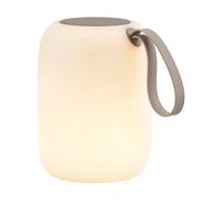 Villa Collection Hav LED lamp with speaker portable Ø12,5 cm White-sand