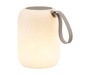 Villa Collection Hav LED lamp with speaker portable Ø12,5 cm White-sand