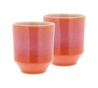 Villa Collection Styles mug 18 cl 2-pack Purple-orange