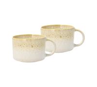 Villa Collection Styles mug with handle 16 cl 2-pack Creme-sand