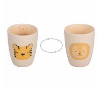 Villa d'Este Home Tivoli 1996 Les Petites Safari Porcelain New Bone China Toothbrush Holder Tumbler Double Sided Lion Tiger