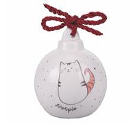 Villa d'Este Home Tivoli Oroscocats Scorpio Ceramic Christmas Bauble