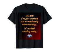 Villa, It's called running away. Blakes 7, Sci-Fi T-Shirt