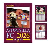 Villa Legends Calendar 2026 (A4 small size) Wall/Door hanging