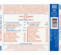 Sonia Rubinsky – Villa-Lobos: Piano Music, Vol. 2 – CD – Naxos
