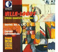 Villa-Lobos, H. - String Quartets, Vol. 1 - Nos. 6, 1 And 17