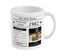 Villa Personalised Mug, Personalise for Any Year, Coffee Cup for All Villans. Gift for him. Aston