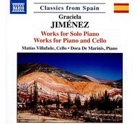 Graciela Jiménez: Works for Solo Piano/Works for Piano and Cello