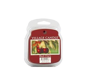 Village Candle 1-Piece Premium Wax Melt Pack for Oil/Wax Burner, Black Cherry