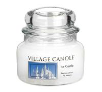 Village Candle Ice Castle 11 oz Glass Jar Scented Candle, Small
