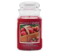 Village Candle Large Glass Jar Candle - Crisp Apple
