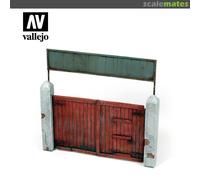 Vallejo Scenics - 1:35 Village Gate 15x15cm