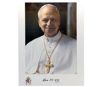 VILLAGE GIFT IMPORTERS Official Portrait of Pope Leo XIV | 8.5” x 11” Print | Catholic Wall Art | Ready to Frame | Inspirational Religious Décor for Home, Church, or Parish Spaces
