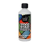 Village Green Ready to Use Wood Stain - Water Based, Eco Friendly, Premium Quality (French Grey, 1L)