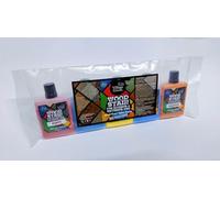 Village Green Ready to Use Wood Stain - Water Based, Eco Friendly, Premium Quality (Sample Packs) (10, Best Sellers)
