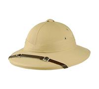 Village Hats French Pith Helmet - Khaki - Small/Medium