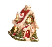 Village House Incense Burner Indoor Decoration Chimney Decor Culture Lovers For Christmas Atmosphere