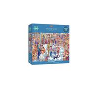 Village News 1000 Piece Jigsaw Puzzle | Shop Jigsaw Puzzle | Sustainable Puzzle for Adults | Premium 100% Recycled Board | Great Gift for Adults | Gibsons Games