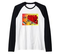 Village of the Giants Vintage Sci-Fi Horror Raglan Baseball Tee