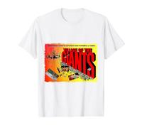 Village of the Giants Vintage Sci-Fi Horror Value Graphic T-Shirt, Men, White, M