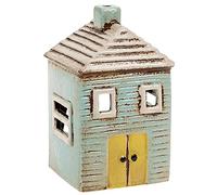 Village Pottery Blue House Tealight