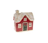Village Pottery Christmas Traditional House Tea Light Holder