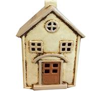 Village Pottery Cream House Tealight Holder