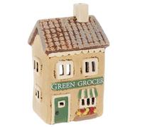 Village Pottery Green Grocer Shop Tea Light Holder