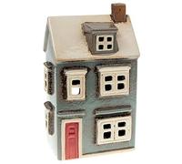 Village Pottery Grey Country House Tealight Holder