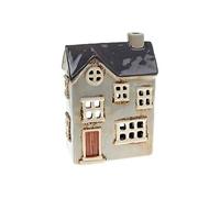Village Pottery Joe Davies Country House Tealight Holder - Pale Grey JD310762