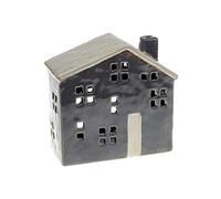 Village Pottery Joe Davies Town House Tealight Holder - Large Blue JD310774