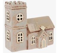 Village Pottery Norman Church Tealight Candle Holder 335550
