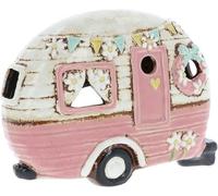 Village Pottery Pink Caravan Tealight Holder