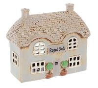 Shudehill Giftware Village Pottery Pub Tealight Collection - Crown, Red Lion & Royal Oak Pubs (Royal Oak Pub)
