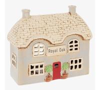 Village Pottery Royal Oak Pub Tealight Candle Holder 350022