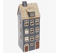 Village Pottery Tall 4 Story House Tealight Candle Holder 350060