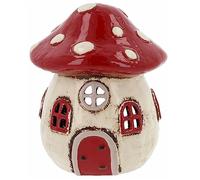 Village Pottery Toadstool House Tealight Holder
