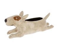 Village Pottery Top Dog Vase Collection - Boxer, Collie, Basset, Patch and More! (Patch)