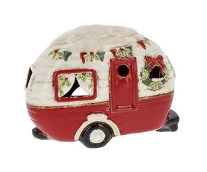 Village Pottery Xmas Caravan Tealight