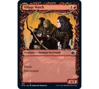 Village Watch // Village Reavers (Equinox Frame foil) | Innistrad: Midnight Hunt